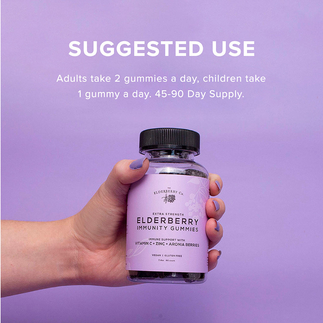 The Elderberry Co. Elderberry Immunity Gummies